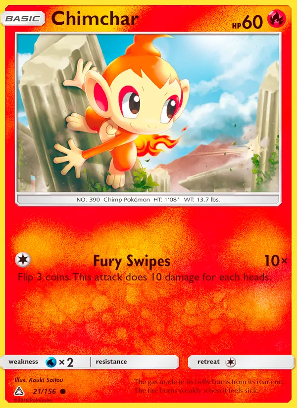 Chimchar, Ultra Prism No. 21