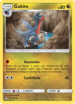 Gabite, Ultraprisma Nº 98 Normal