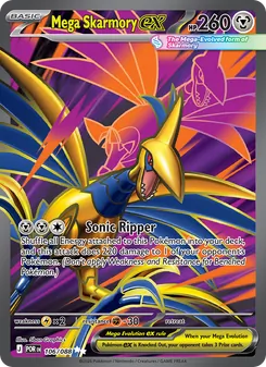 Mega Skarmory ex, Perfect Order No. 106 Holo