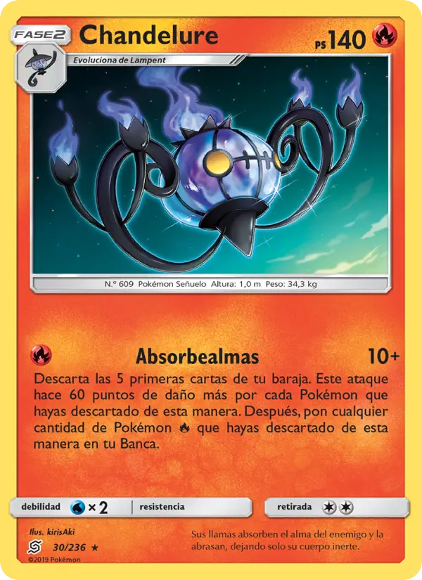 Chandelure, Mentes Unidas No. 30