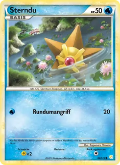 Sterndu, HeartGold SoulSilver Nº 84 Normal