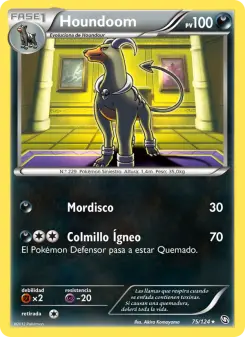 Houndoom, Dragones Majestuosos Nº 75 Normal