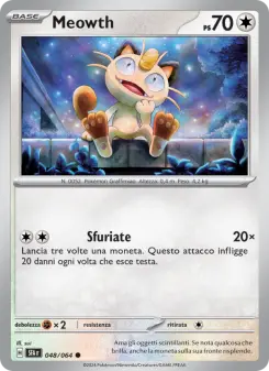 Meowth, Segreto Fiabesco No. 048 Normal