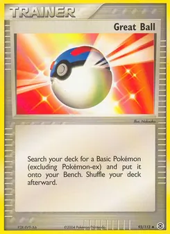 Great Ball, FireRed & LeafGreen No. 92 Normal