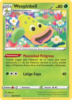Weepinbell, Estilos de Combate Nº 2 Normal