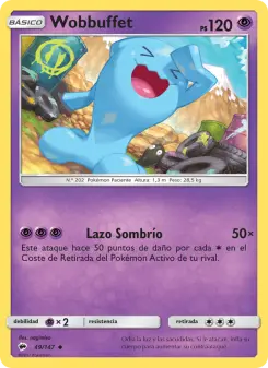 Wobbuffet, Sombras Ardientes Nº 49 Normal