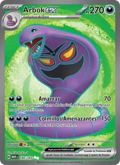 Arbok ex, 151 No. 185 Holo