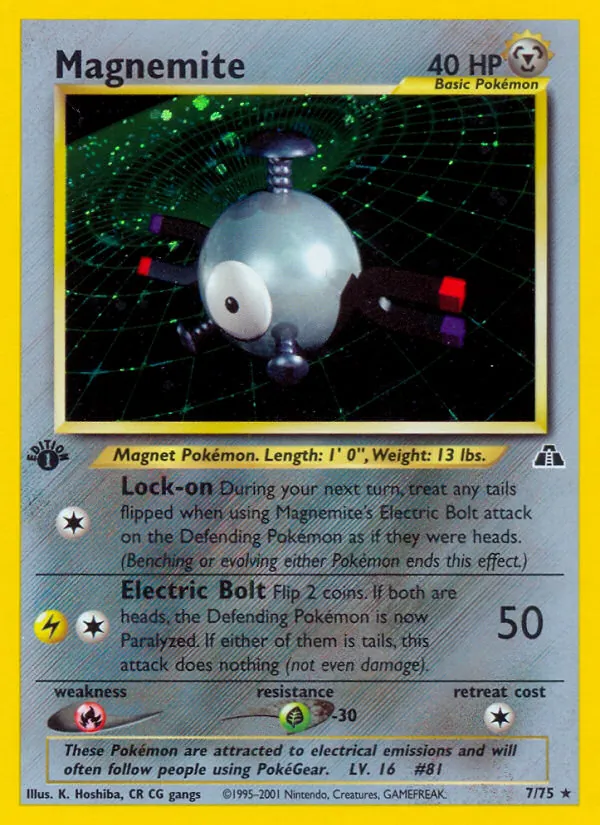 Magnemite, Neo Discovery No. 7