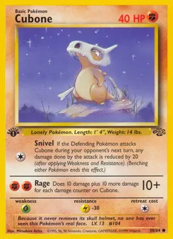 Cubone, Jungle No. 50 Normal