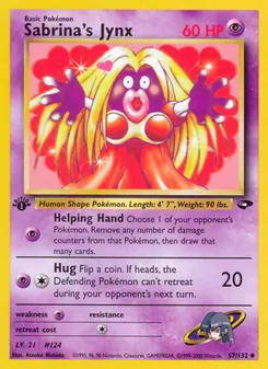 Sabrina's Jynx, Gym Challenge Nº 57 Normal
