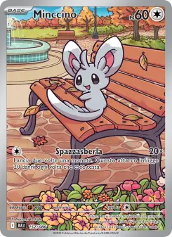 Minccino, Luce Nera No. 152 Holo