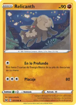 Relicanth, Origen Perdido No. 101 Normal