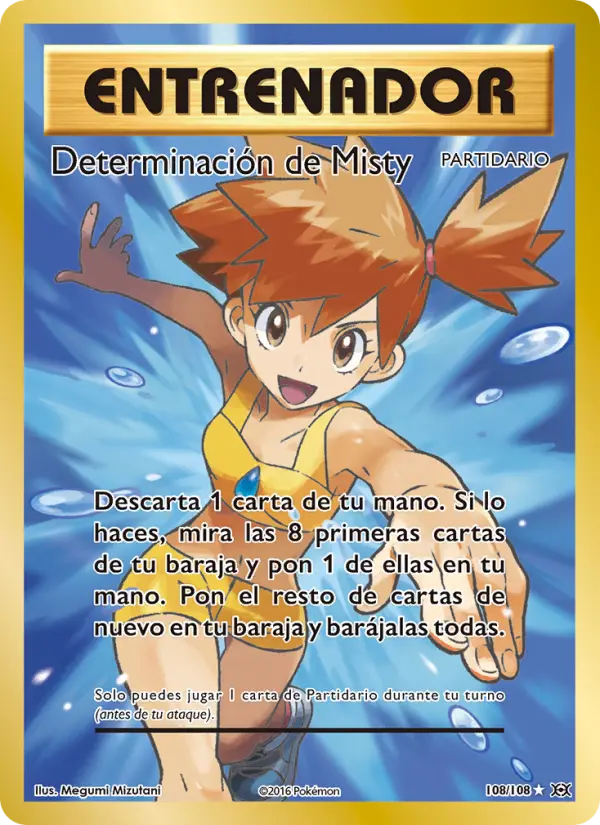 Determinación de Misty, Evoluciones Nº 108