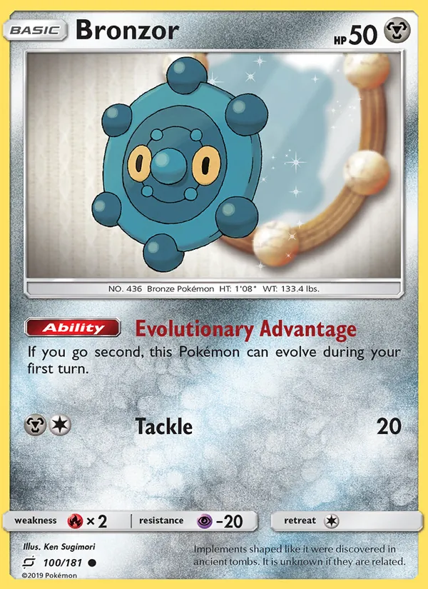 Bronzor, Team Up No. 100