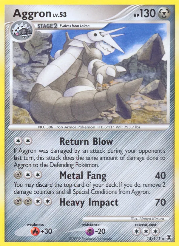 Aggron, Rising Rivals Nº 14