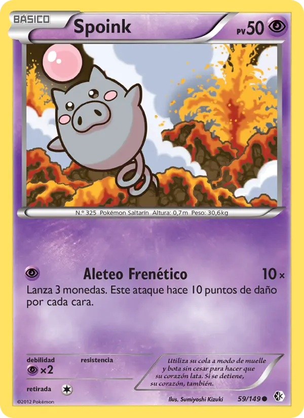 Spoink, Fronteras Cruzadas Nº 59