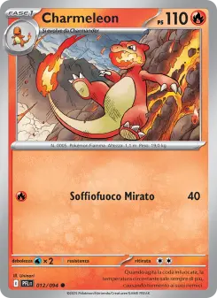 Charmeleon, Flamme Spettrali No. 012 Normal