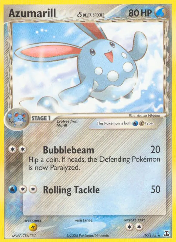 Azumarill δ, Delta Species Nº 19