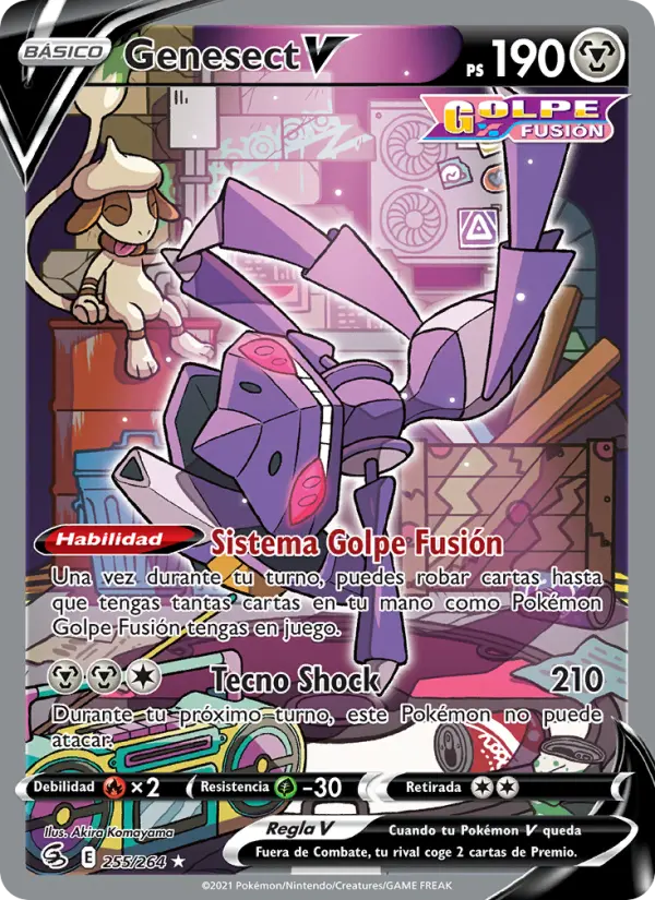 Genesect V, Golpe Fusión Nº 255
