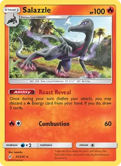 Salazzle, Unbroken Bonds Nº 31 Normal