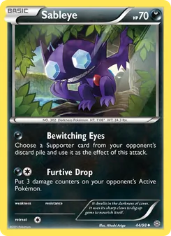 Sableye, Ancient Origins Nº 44 Normal