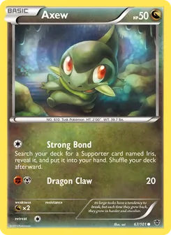 Axew, Plasma Blast No. 67 Normal