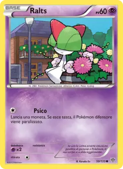 Ralts, Uragano Plasma Nº 59 Normal