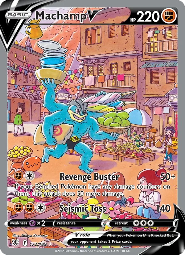 Machamp V, Astral Radiance Nº 172