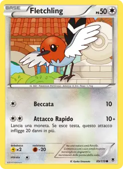 Fletchling, Forze Spettrali No. 89 Normal