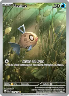 Feebas, Chispas Fulgurantes No. 198 Holo