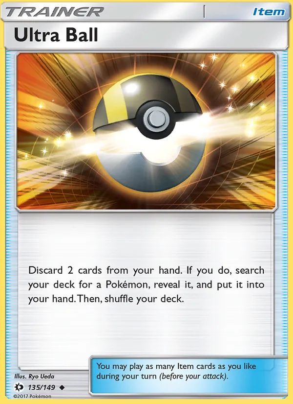 Ultra Ball, Sun & Moon Nº 135