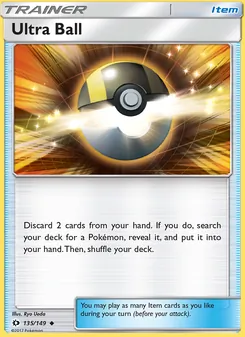 Ultra Ball, Sun & Moon No. 135 Normal