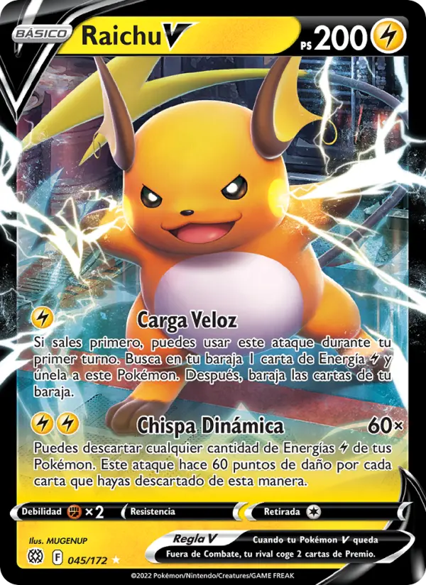 Raichu V, Astros Brillantes Nº 045