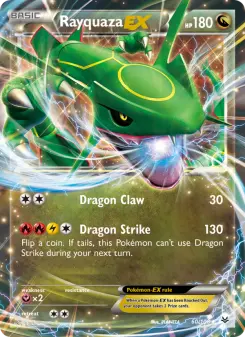 Rayquaza EX, Cielos Rugientes Nº 60 Normal
