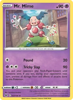 Mr. Mime, Lost Origin Nº 067 Normal
