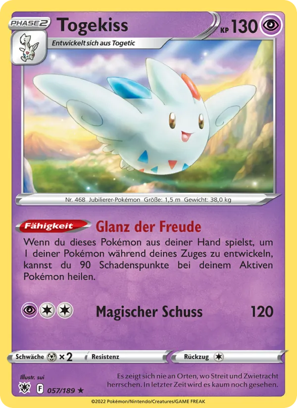Togekiss, Astralglanz No. 057