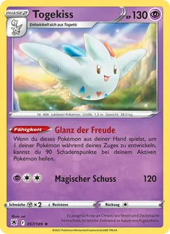 Togekiss, Astralglanz Nº 057 Holo