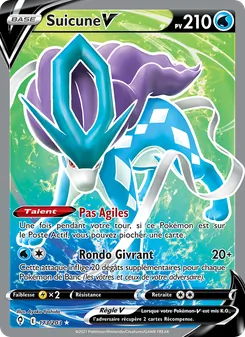 Suicune V, Évolution Céleste No. 173 Holo