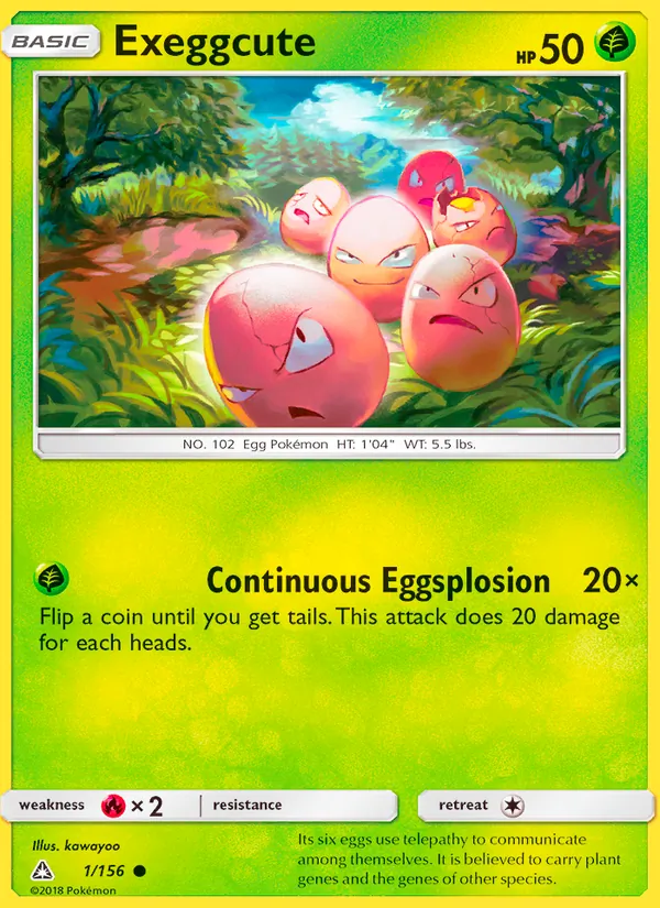 Exeggcute, Ultra Prism No. 1