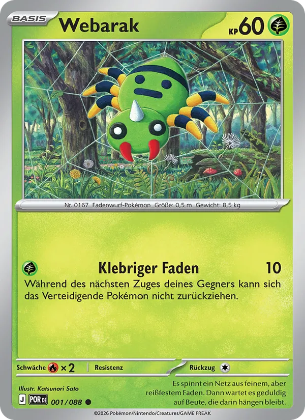 Webarak, Optimale Ordnung No. 001