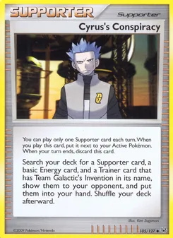 Cyrus's Conspiracy, Platinum No. 105 Normal