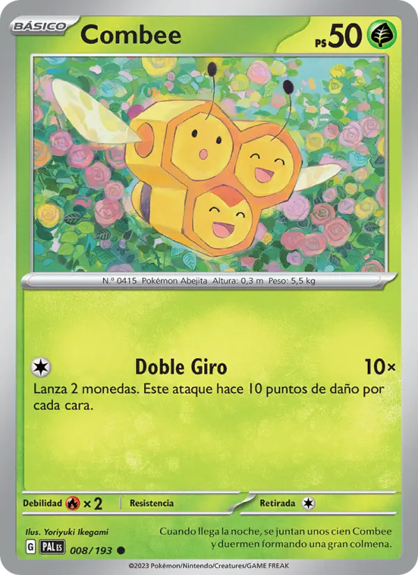 Combee, Evoluciones en Paldea No. 008