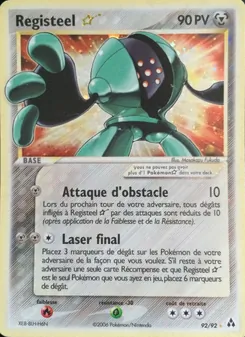 Registeel ☆, EX Créateurs de légendes Nº 92 Holo