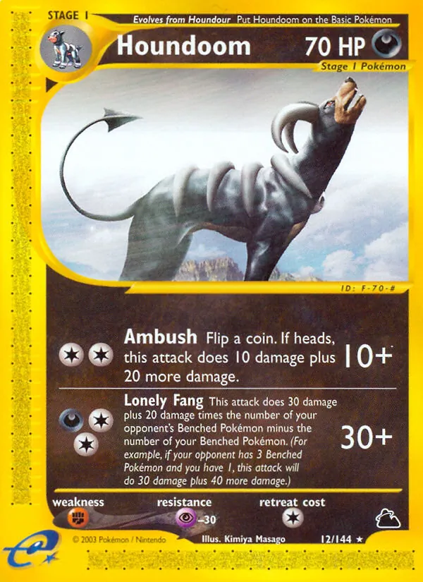 Houndoom, Skyridge Nº 12