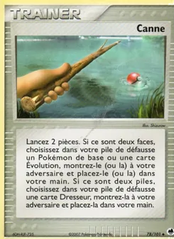 Canne, EX Île des Dragons Nº 78 Normal