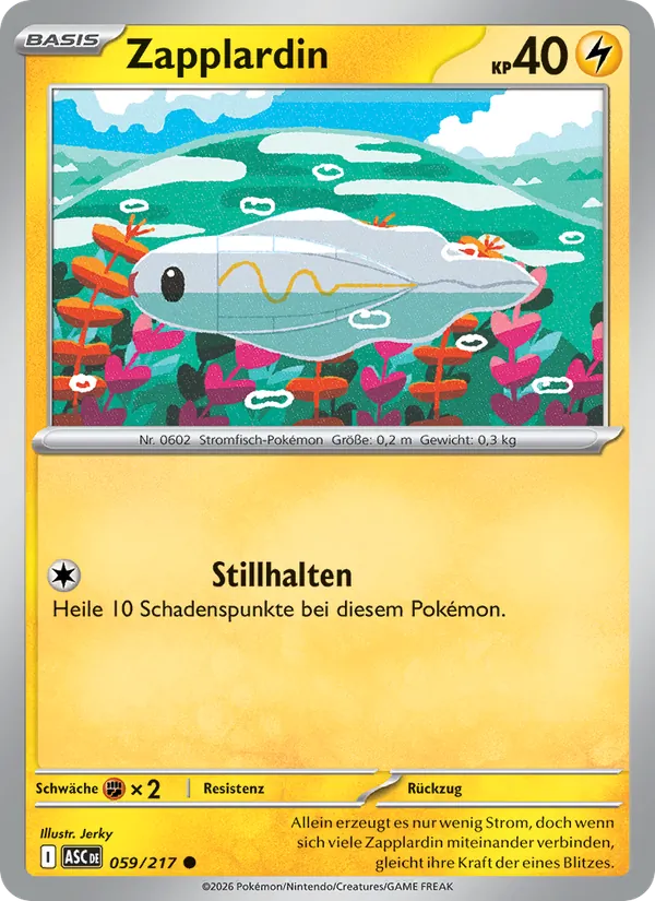 Zapplardin, Erhabene Helden No. 059