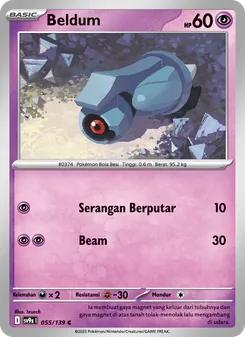 Beldum, Ikatan Takdir No. 055 Normal