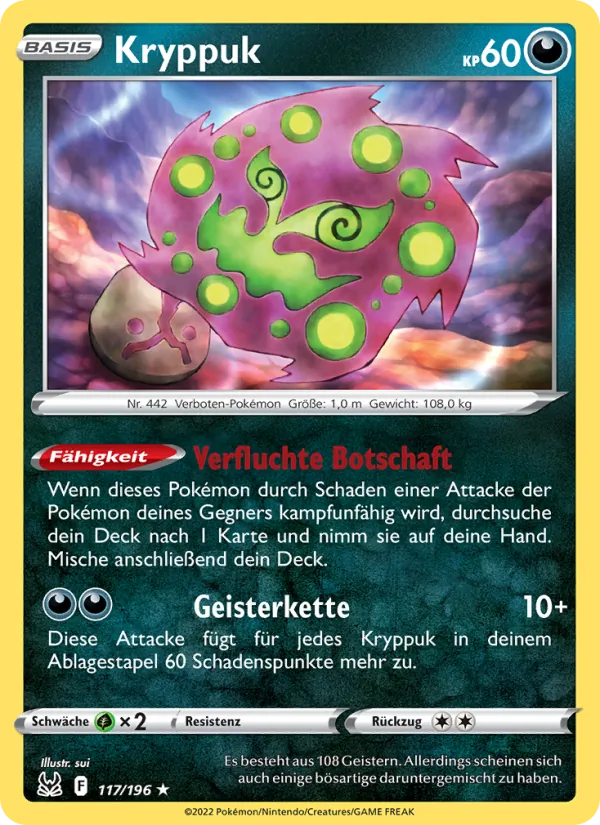 Kryppuk, Verlorener Ursprung Nº 117
