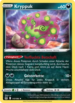 Kryppuk, Verlorener Ursprung Nº 117 Normal