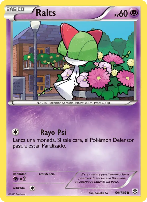 Ralts, Tormenta Plasma No. 59